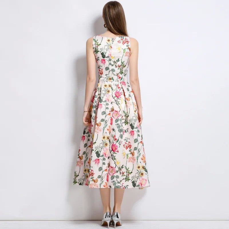 Vestido Retro Bloom Império