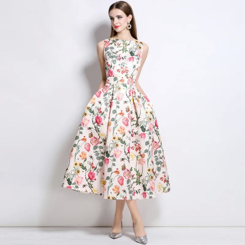 Vestido Retro Bloom Império