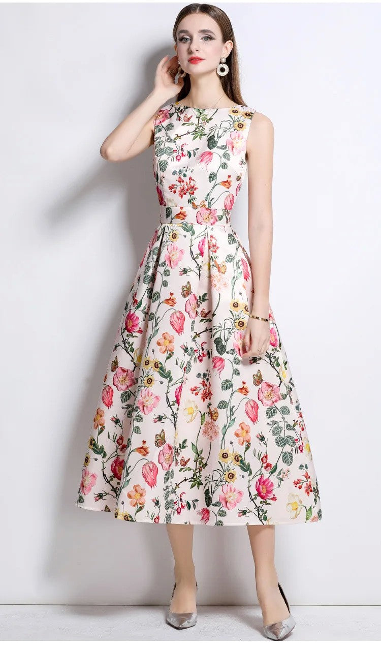 Vestido Retro Bloom Império