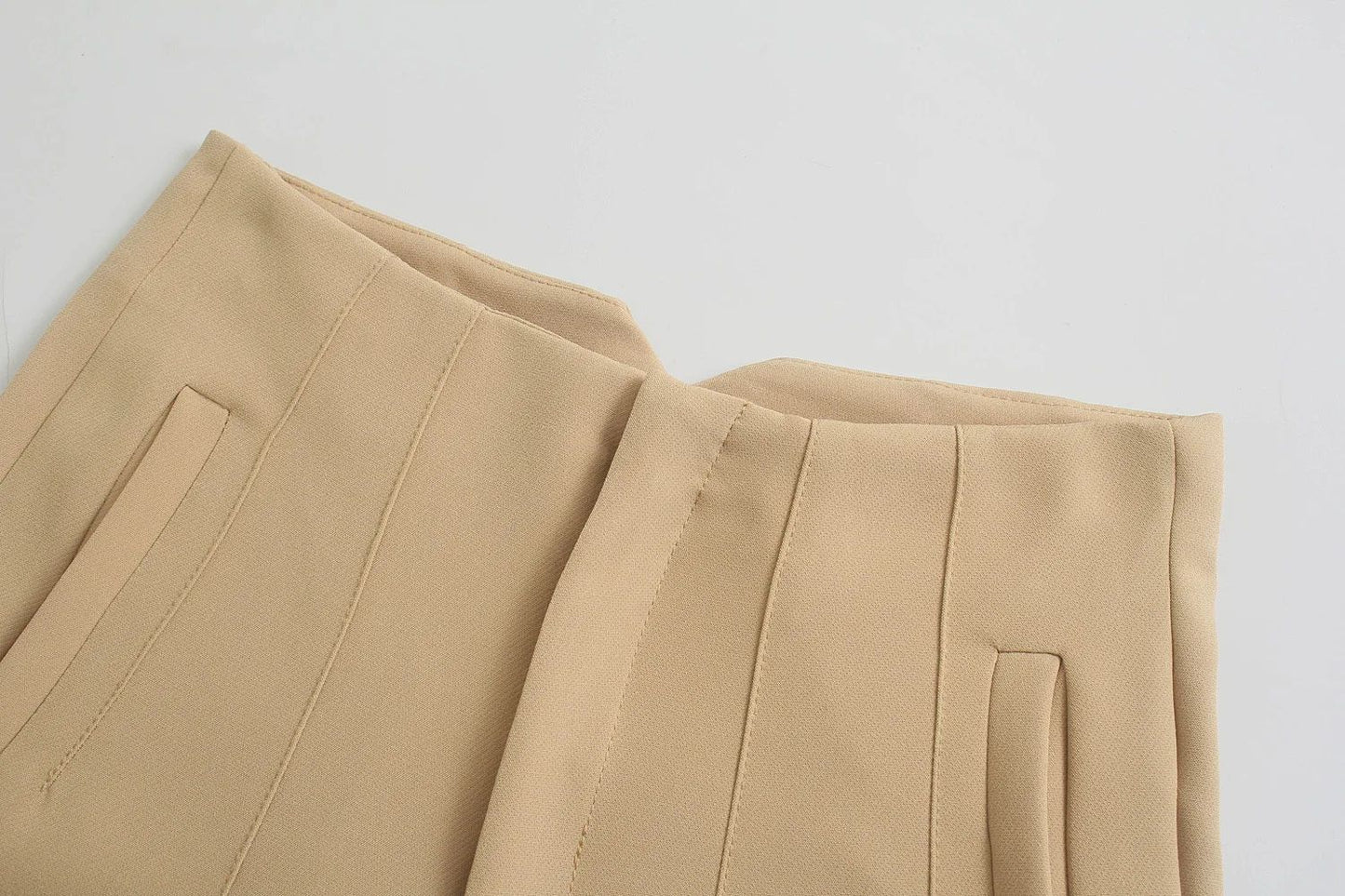 Calça Reta Cintura Alta