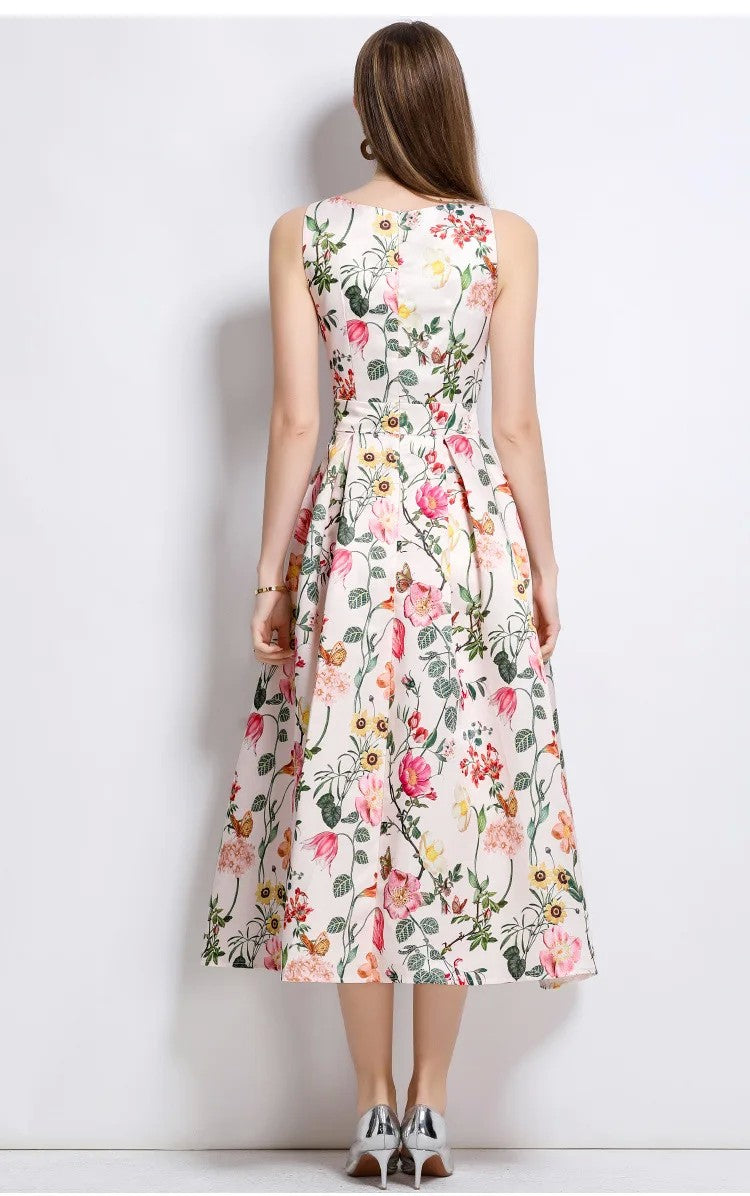 Vestido Retro Bloom Império
