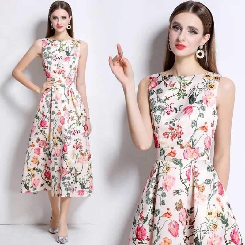 Vestido Retro Bloom Império
