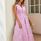 Vestido Midi Listrado Bella Riviera