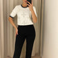 Blusa Pérolas Luxe