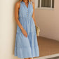 Vestido Midi Listrado Bella Riviera