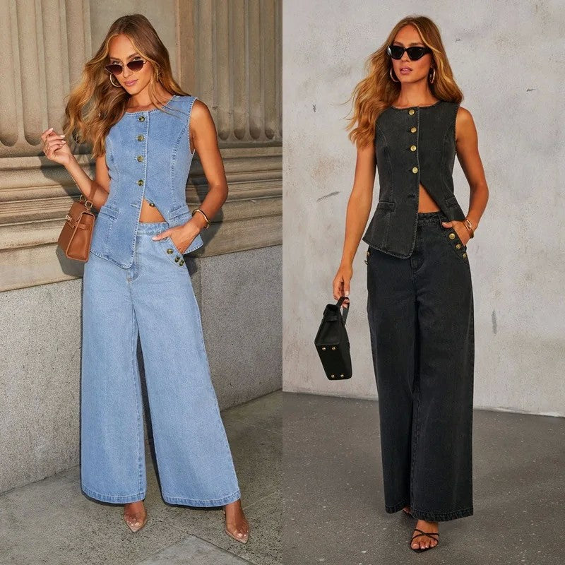 Conjunto Denim Noir